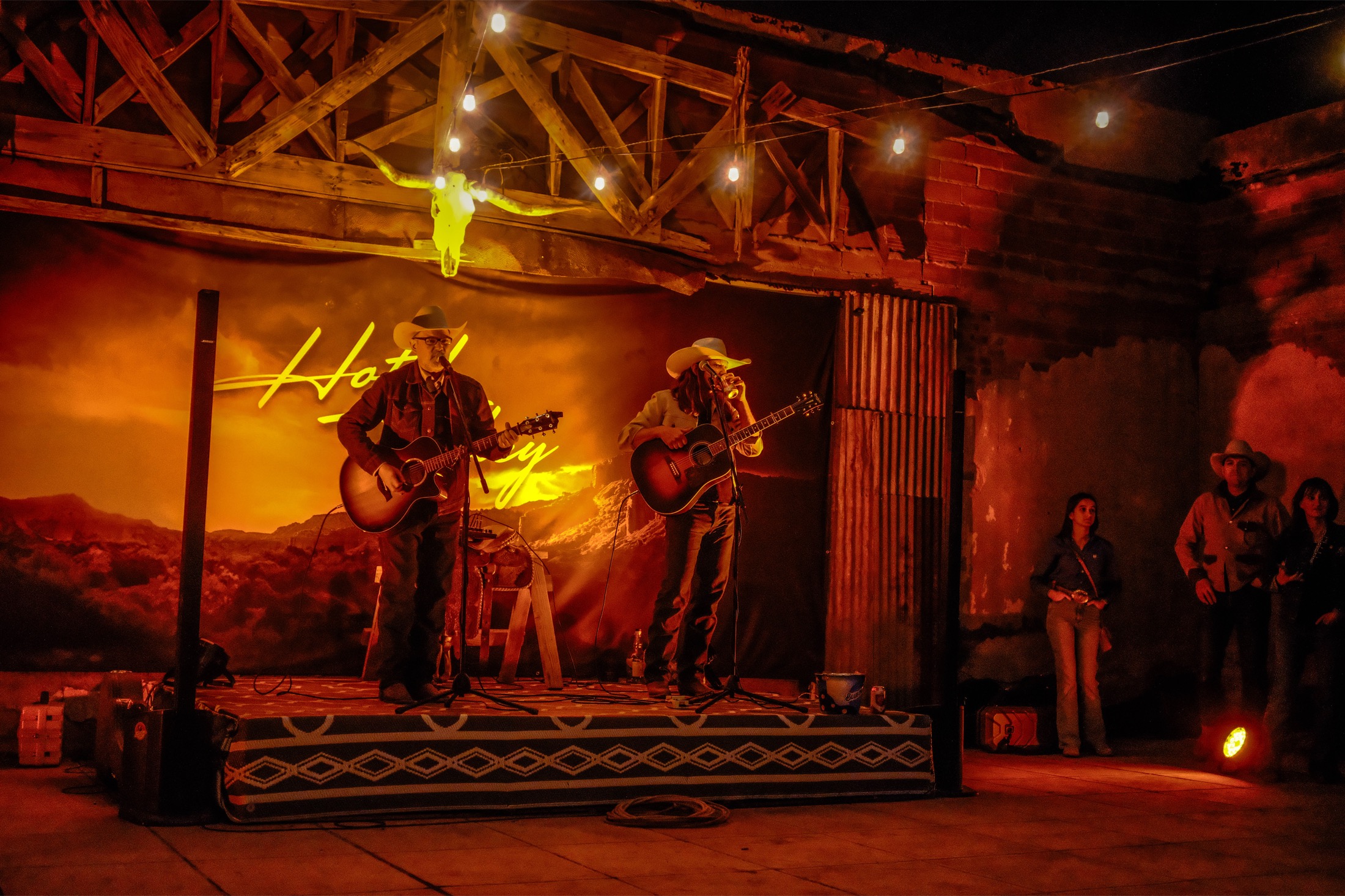 Live music on the back patio