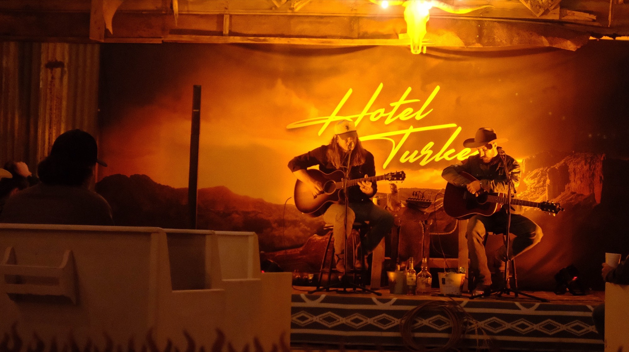 The big stage at Hotel Turkey